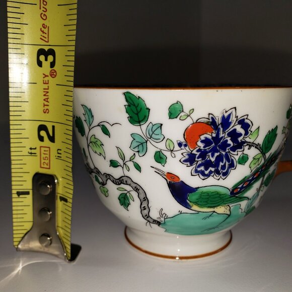 Paragon RARE “Reproduction of Old Chinese” Teacup & Saucer Duo circa 1920-1932 - Picture 9 of 11
